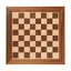 Echiquier en Noyer Taille 5 Plateau d'échecs en Noyer Taille 5