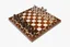 Grand Jeu d'Échecs de Décoration Grand Echiquier de Décoration avec pièces d'échecs originales