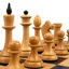 Pièces blanches du Jeu d'Échecs Le Jeu de la Dame