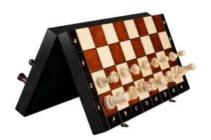 Jeu d'Échecs Magnétique Pliable avec Rangement Jeu d'Échecs Magnétique Pliable