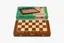 Jeu d'Échecs Pliable Taille 4 Echiquier Pliable Taille 4 avec Boîte
