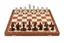 Jeu d'Échecs Pliable Taille 6 Echiquier en Bois Pliable et pièces d'échecs Taille 6