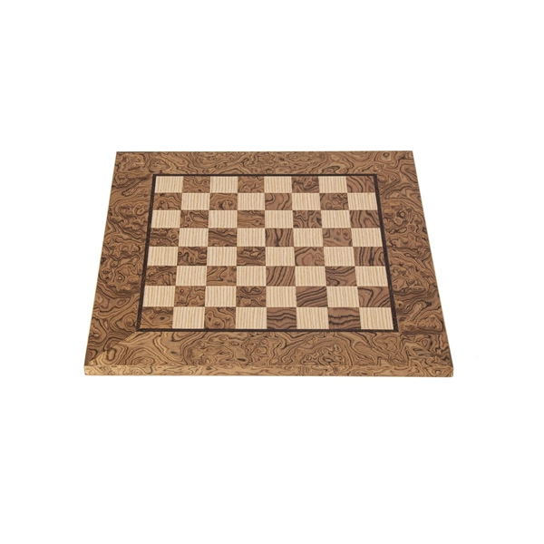 Petit échiquier en noyer Petit plateau d'échecs en noyer
