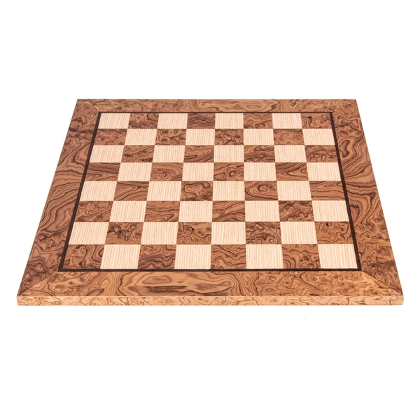 Plateau d'échecs en noyer 50 cm Plateau d'échecs en noyer 50 cm